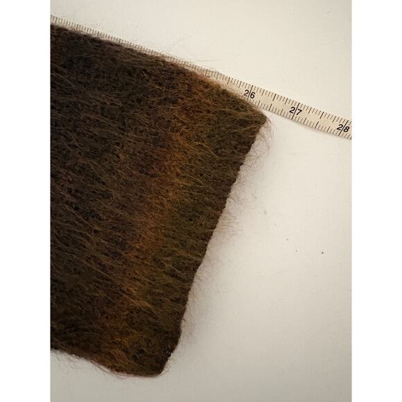 SO Striped Mohair Turtleneck Sweater L - Picture 10 of 10